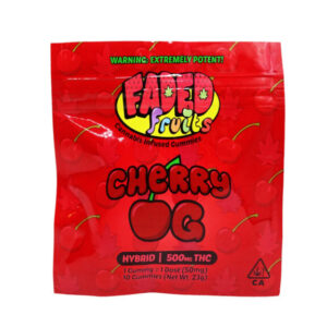 Faded Fruits Cherry OG Gummies - 500mg THC
