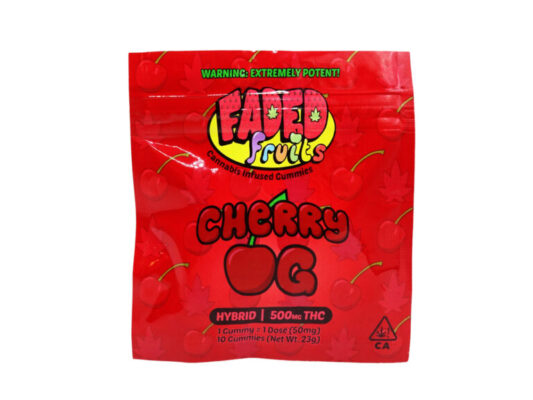 Faded Fruits Cherry OG Gummies - 500mg THC