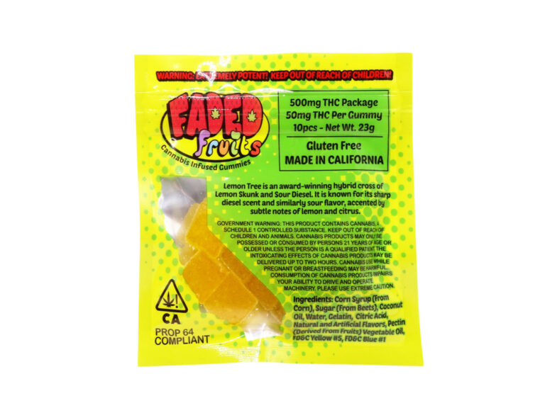 Faded Fruits Lemon Tree Gummies Faded Fruits Lemon Tree Gummies