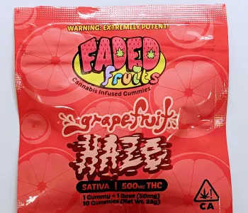 Faded Fruits Grapefruit Haze Gummies Faded Fruits Grapefruit Haze Gummies