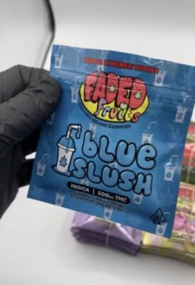Faded Fruits Blue Slush Gummies