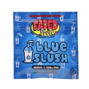 Faded Fruits Blue Slush Gummies