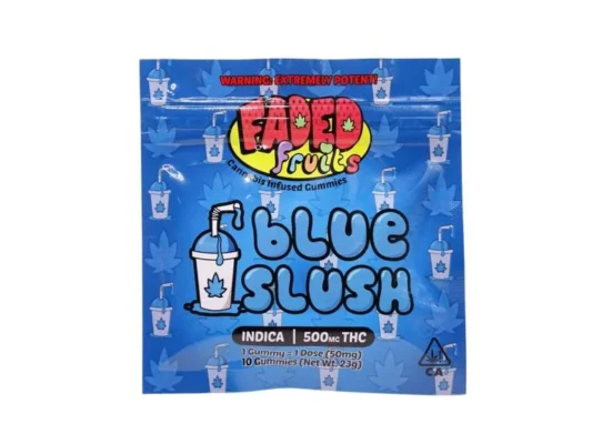 Faded Fruits Blue Slush Gummies
