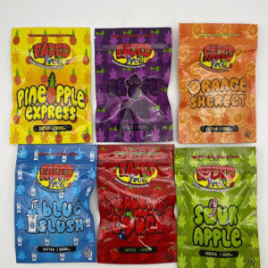 Faded Fruits Bubblegum Gelato Gummies - 500mg THC