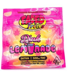 Faded Fruits Pink Lemonade - 500mg THC