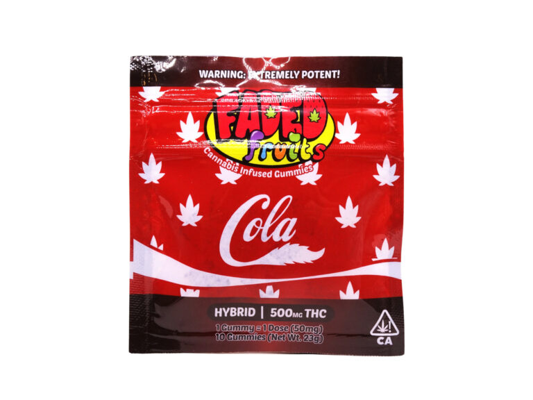 Faded Fruits Cola Gummies 500mg Faded Fruits Cola Gummies 500mg