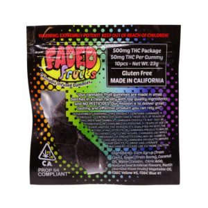 Faded Fruits Mystery OG – 500mg THC