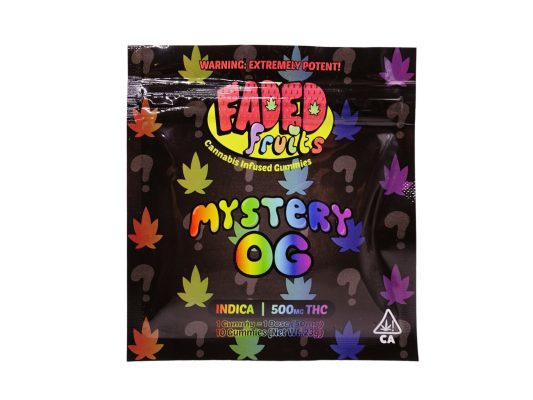 Faded Fruits Mystery OG – 500mg THC