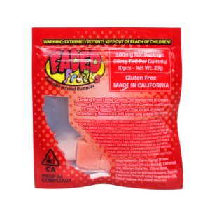 Faded Fruits Strawberry N Cream – 500mg THC