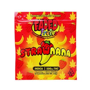 Faded Fruits Strawnana – 500mg THC
