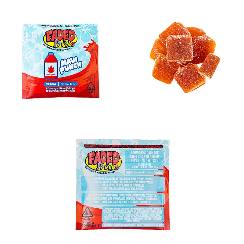 Faded Fruits Pink Lemonade - 500mg THC Faded Fruits Pink Lemonade - 500mg THC