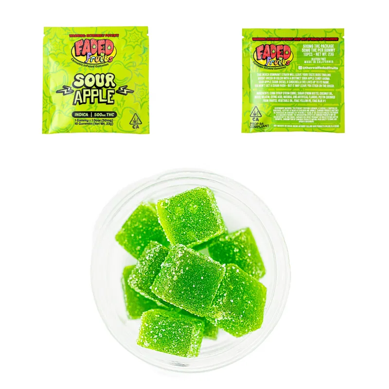 Faded Fruits Strawberry Cough – 500mg THC Faded Fruits Strawberry Cough – 500mg THC