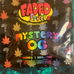 Faded Fruits Mystery OG – 500mg THC