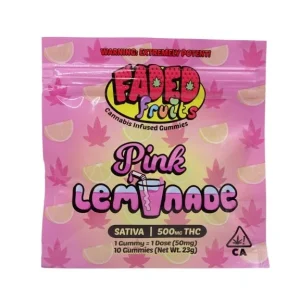 Faded Fruits Pink Lemonade - 500mg THC