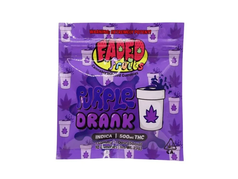 Faded Fruits Purple Drank – 500mg THC Faded Fruits Purple Drank – 500mg THC