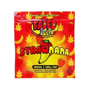 Faded Fruits Strawnana – 500mg THC