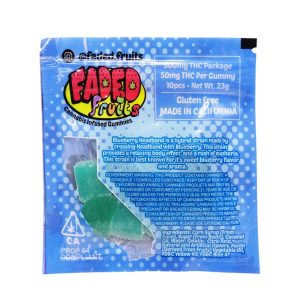 Faded Fruits Blueberry Pie - 500MG THC