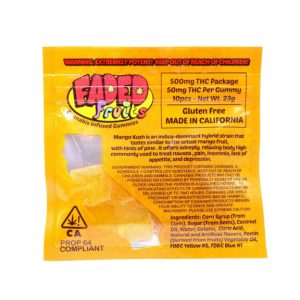 Faded Fruits Mango Kush - 500MG THC