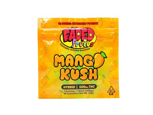 Faded Fruits Mango Kush - 500MG THC