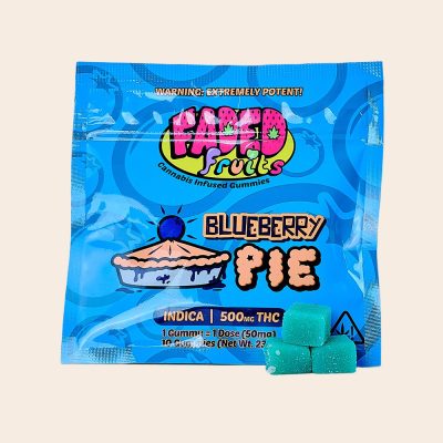 Faded Fruits Blueberry Pie - 500MG THC