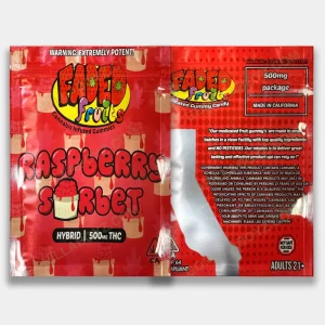 Faded Fruits Raspberry Sorbet - 500MG THC
