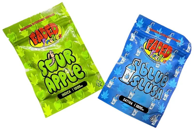 Faded Fruits Sour Apple 1000mg Faded Fruits Sour Apple 1000mg