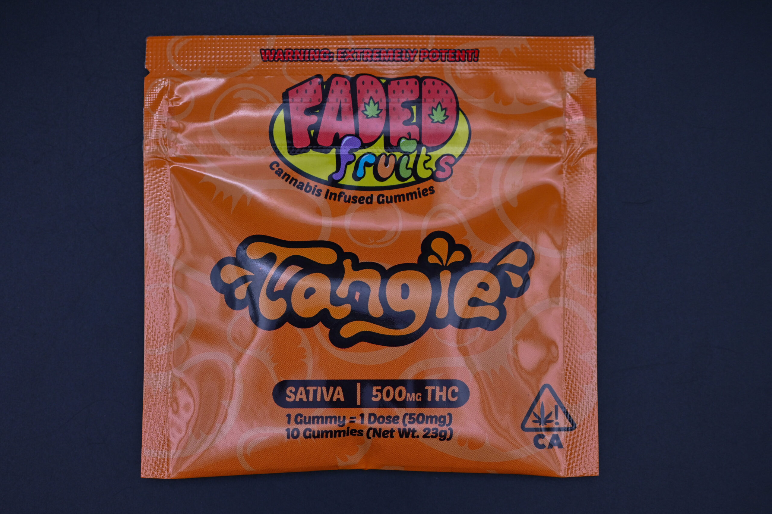 Faded Fruits Tangie – 500mg THC Faded Fruits Tangie – 500mg THC