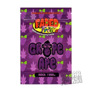 Faded Fruits Grape Ape 1000mg