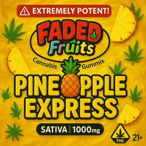 Faded Fruits Pineapple Express 1000mg