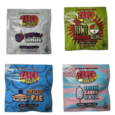 Faded Fruits Berry White 500mg THC