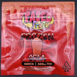 Faded Fruits Frozen Cola 500mg THC
